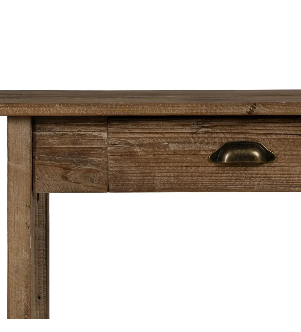 Konsola NATURAL WAY 90 cm drewno jodła