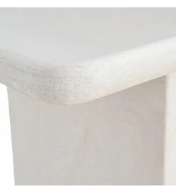Konsola NERMAN 80 cm biała