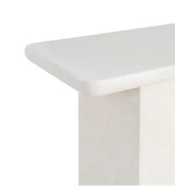 Konsola NERMAN 80 cm biała