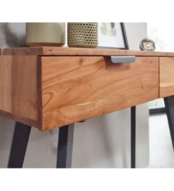 Konsola PRIETO 90 cm drewno akacja