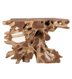 Konsola RAOUL 120 cm drewno teak naturalna