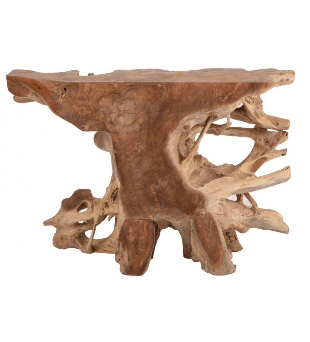 Konsola RAOUL 120 cm drewno teak naturalna