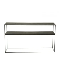 Konsola RECTANGLE 140 cm drewno czarne
