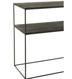 Konsola RECTANGLE 140 cm drewno czarne