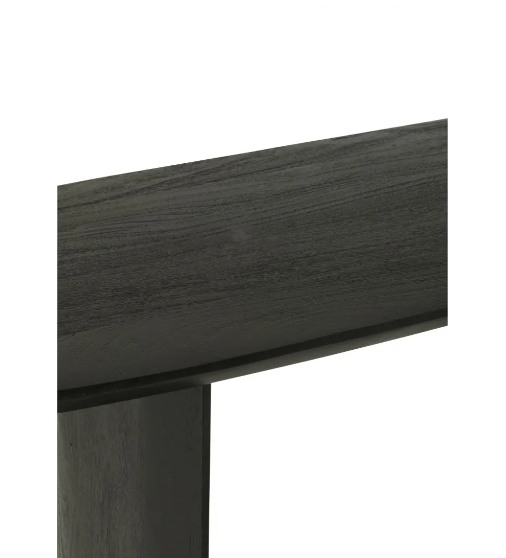 Konsola RETO 130 cm drewno akacja czarna