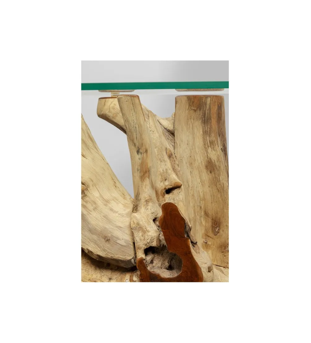 Konsola ROOTS 150 cm drewno teak naturalna