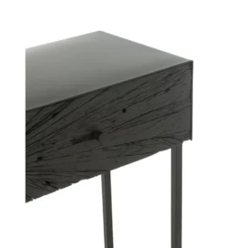Konsola SHANIL 100 cm drewno czarna