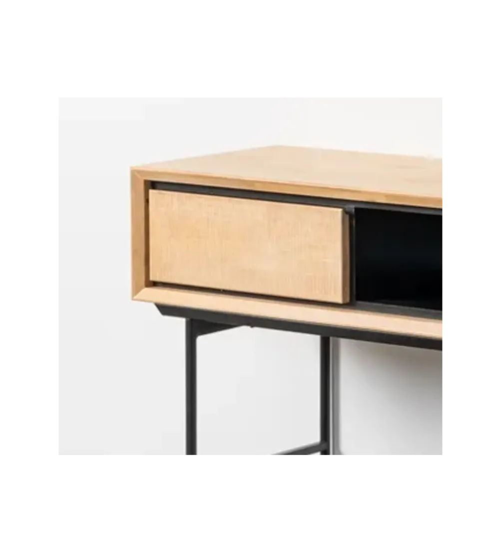 Konsola SINTRA 150 cm drewno kauczuk naturalna