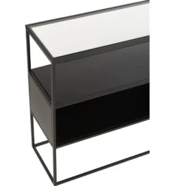 Konsola Square 140 cm czarna