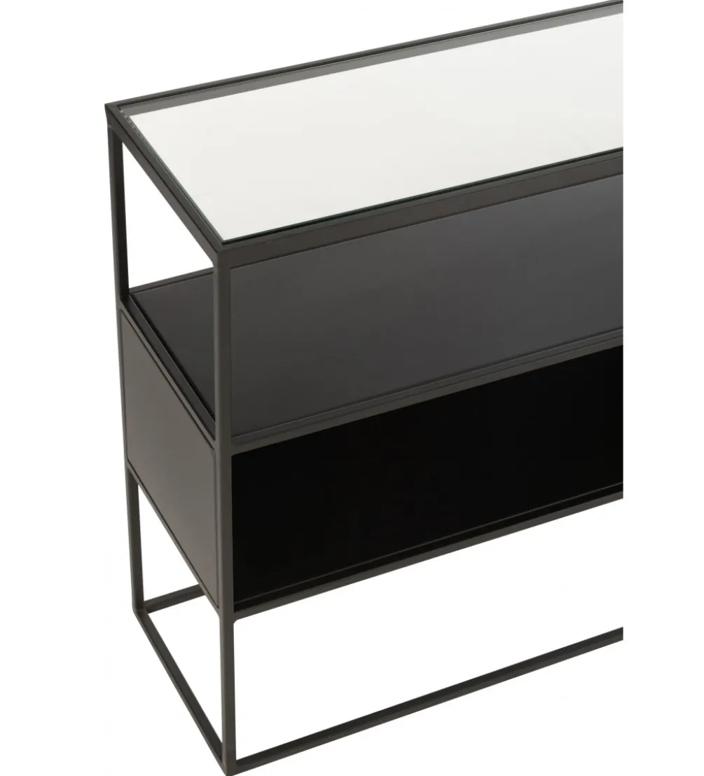 Konsola Square 140 cm czarna