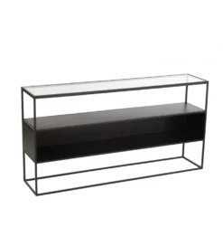 Konsola Square 140 cm czarna