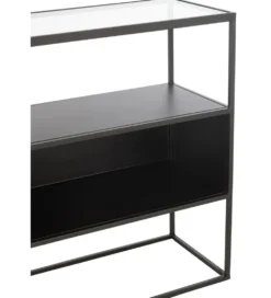 Konsola Square 140 cm czarna