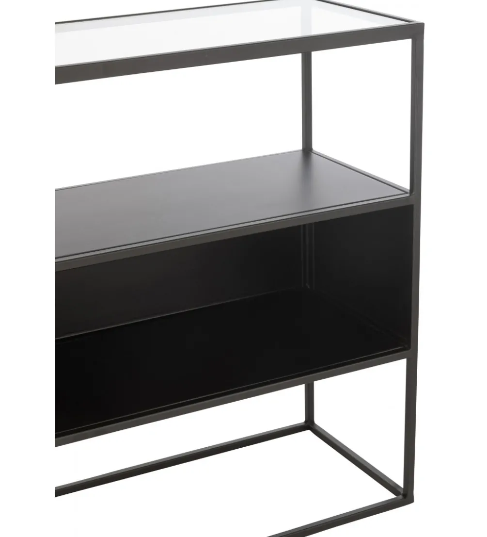 Konsola Square 140 cm czarna