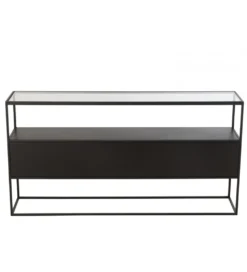 Konsola Square 140 cm czarna