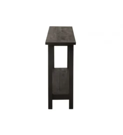 Konsola SQUARE 120 cm drewno mango czarne