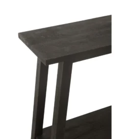 Konsola SQUARE 120 cm drewno mango czarne