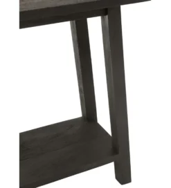 Konsola SQUARE 120 cm drewno mango czarne