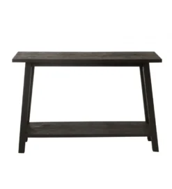 Konsola SQUARE 120 cm drewno mango czarne