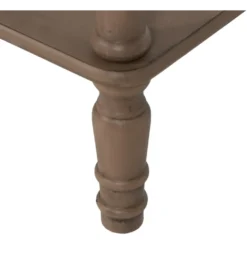 Konsola TEMPU 71 cm drewno sosna brązowy