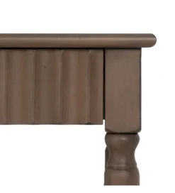 Konsola TEMPU 90 cm drewno sosna brązowy outlet