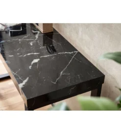 Konsola TOMLA 120 cm w optyce czarnego marmuru