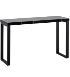 Konsola TOMLA 120 cm w optyce czarnego marmuru