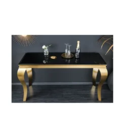 Konsola TRENTINO Modern Barock 140 cm czarna