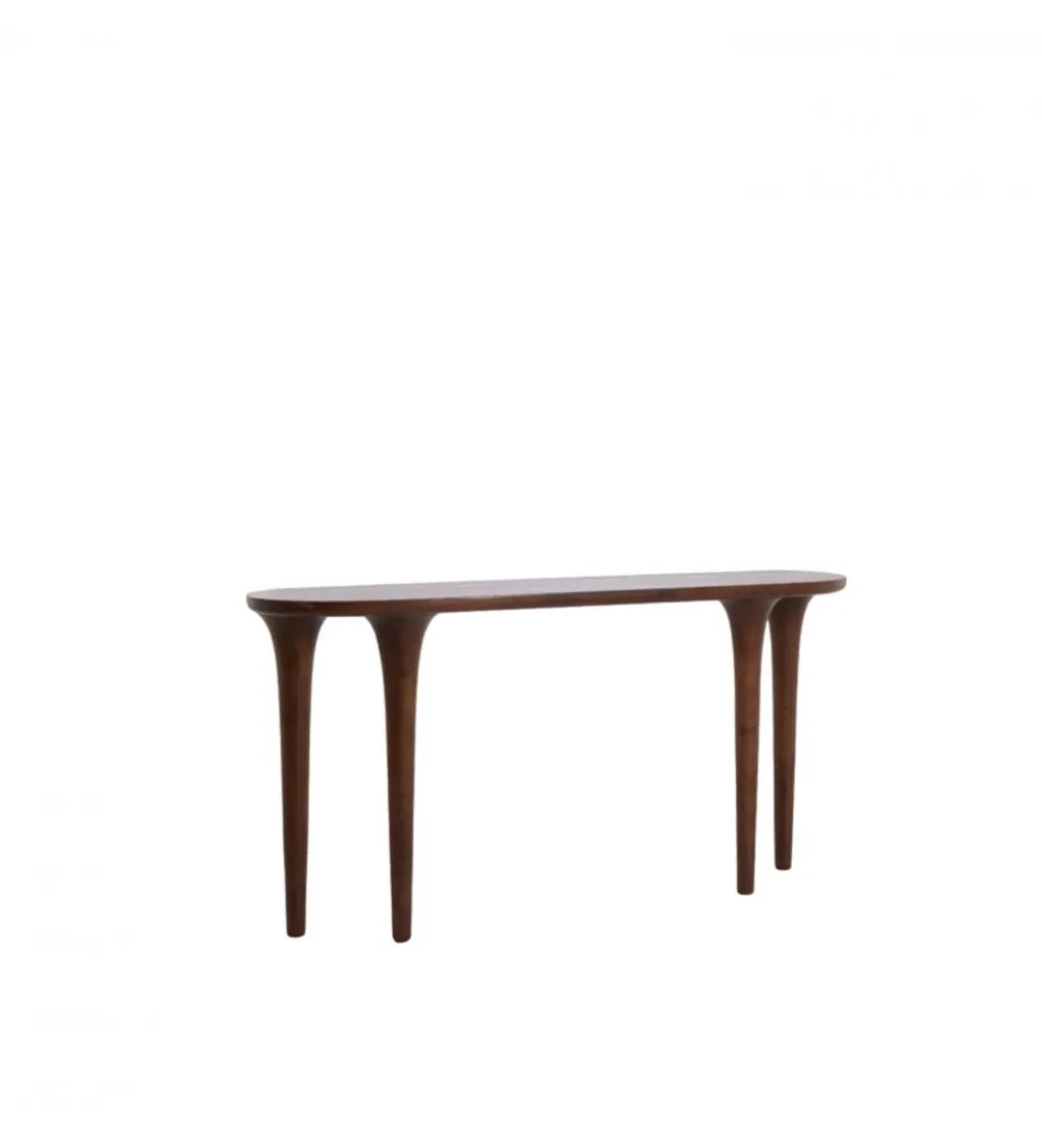 Konsola ZALI 150 cm drewno akacja