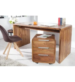 Kontener GOA do biurka INDIA 60 cm drewno Sheesham