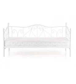 Łóżko SUMATRA 90 cm x 200 cm białe
