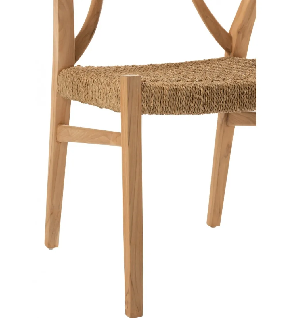 Krzesło ALIS drewno teak