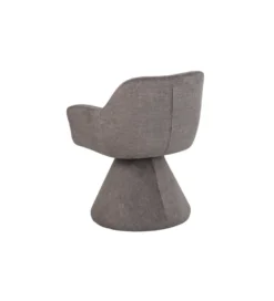 Krzesło AMBIENTO 79 cm obrót 180 stopni szare