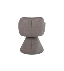 Krzesło AMBIENTO 79 cm obrót 180 stopni szare