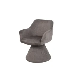 Krzesło AMBIENTO 79 cm obrót 180 stopni szare