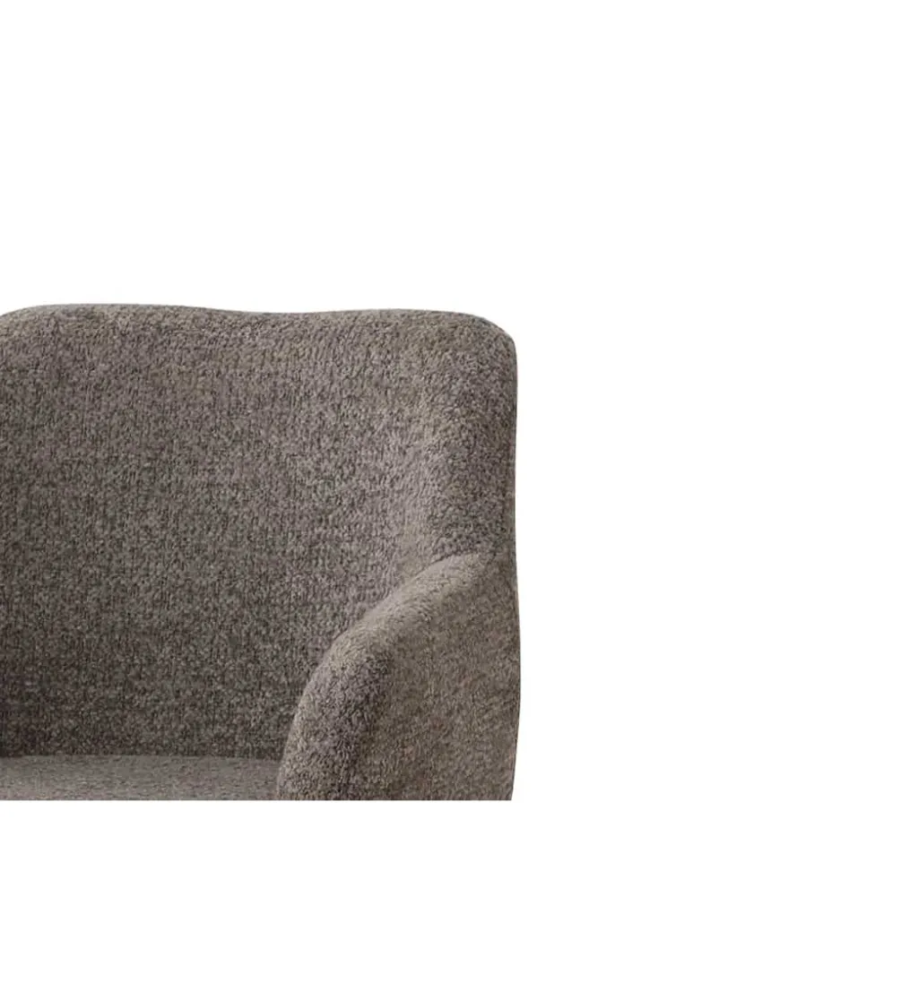 Krzesło AMBIENTO 79 cm obrót 180 stopni brązowe