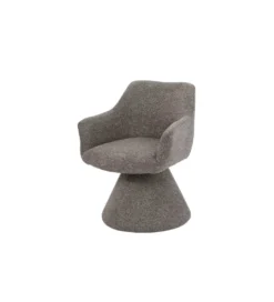 Krzesło AMBIENTO 79 cm obrót 180 stopni brązowe