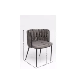 Krzesło Armrest Cheerio z poduszką