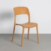 Krzesło BARETO 82 cm żółta