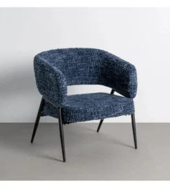 Krzesło BETLES 75 cm niebieski