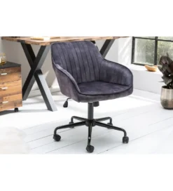 Krzesło biurowe Dutch Comfort ciemnoszare