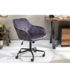 Krzesło biurowe Dutch Comfort ciemnoszare