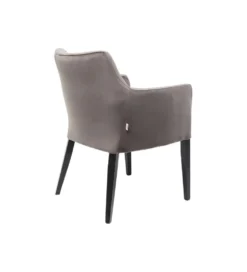 Krzesło BLACK MODE 87 cm welwet szary