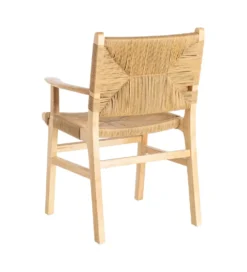 Krzesło BRAZOS 85 cm drewno kauczuk naturalne