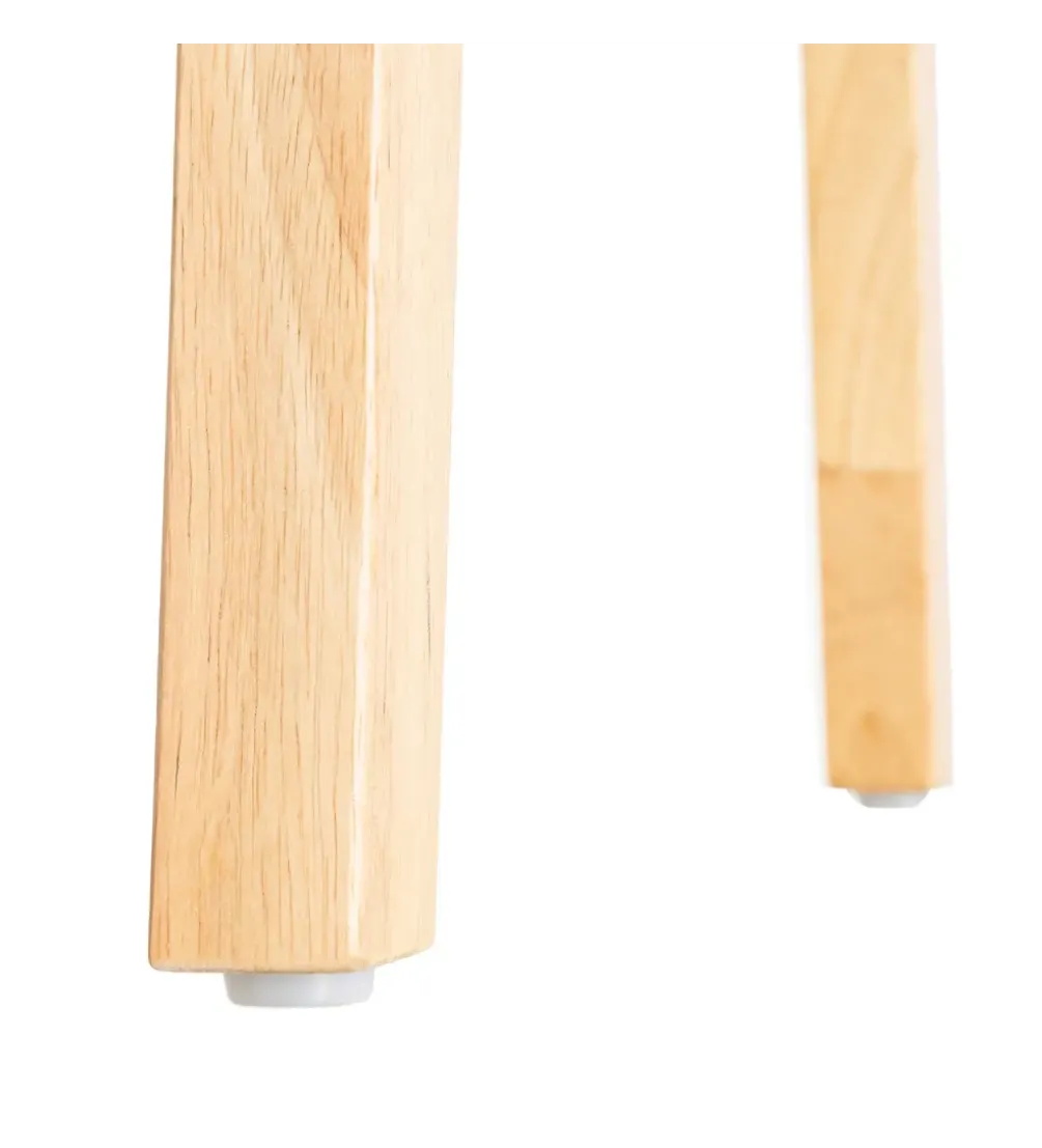 Krzesło BRAZOS 85 cm drewno kauczuk naturalne