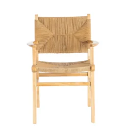 Krzesło BRAZOS 85 cm drewno kauczuk naturalne