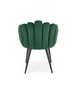 Krzesło CROWN ciemnozielone
