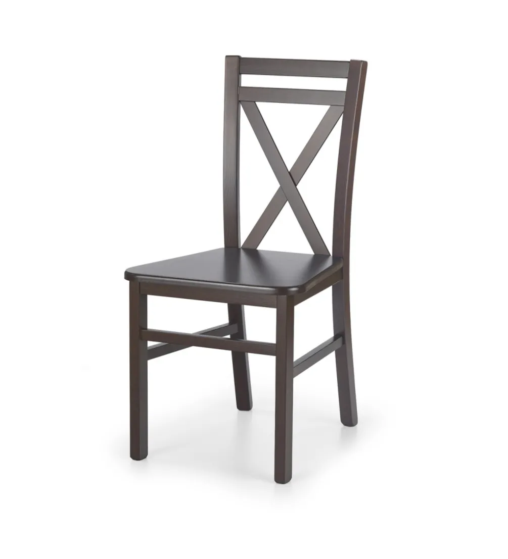 Krzesło DARIUSZ II 90 cm w optyce ciemnego orzecha