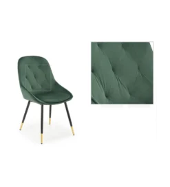 Krzesło FRANKLIN zielone
