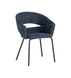 Krzesło HANAREO 82 cm niebieskie