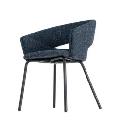 Krzesło HANAREO 82 cm niebieskie